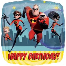 Balloon The Incredibles Happy Birthday